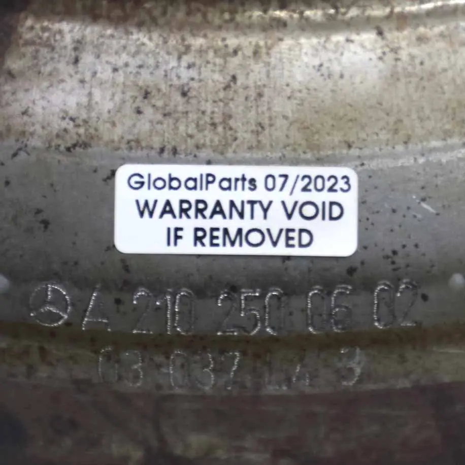  Torque Converter Mercedes W204 W211 Automatic Transmission Gearbox - SKU A2102500602 - Part number A2102500602