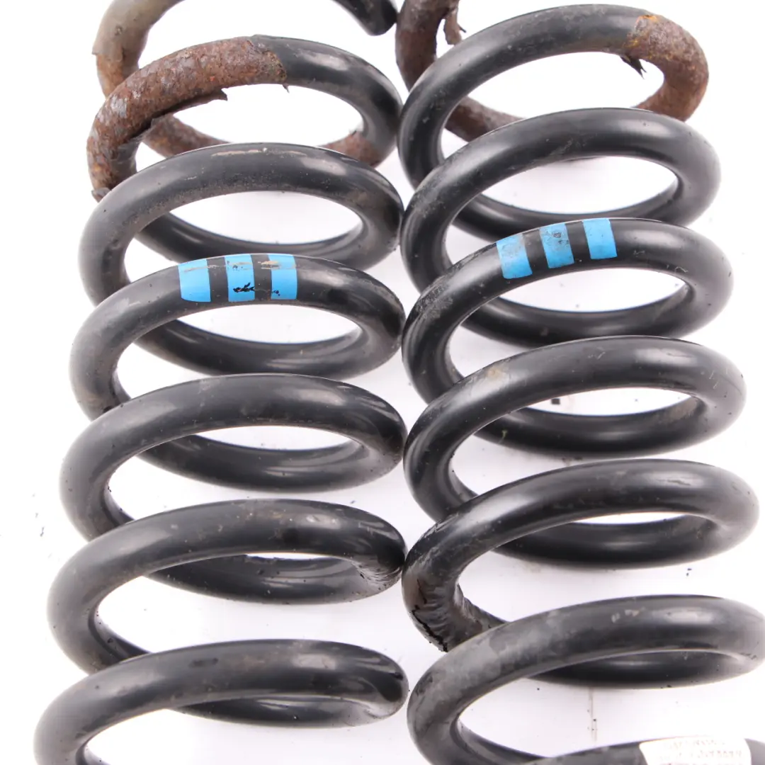 Mercedes S203 S210 Coil Spring Rear Axle Suspension Set Blue Marking - SKU A2103243404 - Part number A2103243404