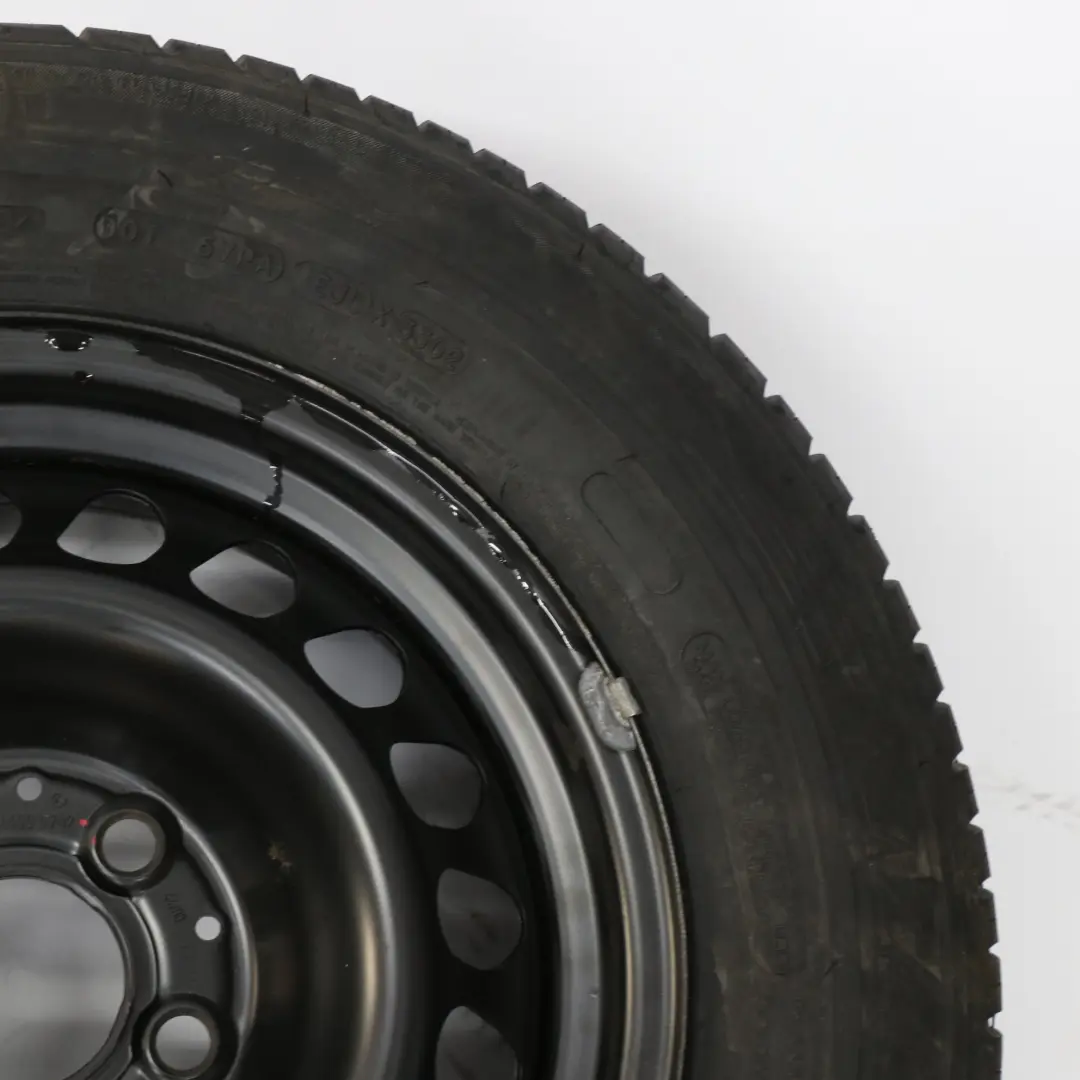 Mercedes W210 Roue de secours acier 16" 7J Pneu 205/65 ET:37 - SKU A2104000702 - Numéro de pièce A2104000702