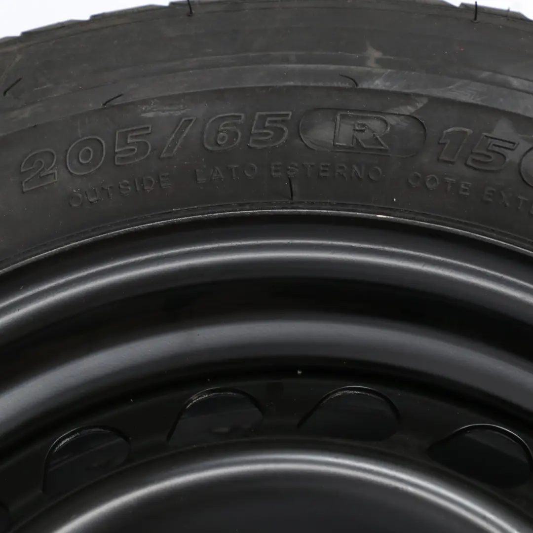 Mercedes W210 Ersatzrad Stahl 16" 7J Bereifung 205/65 ET:37 - SKU A2104000702 - Teilenummer A2104000702