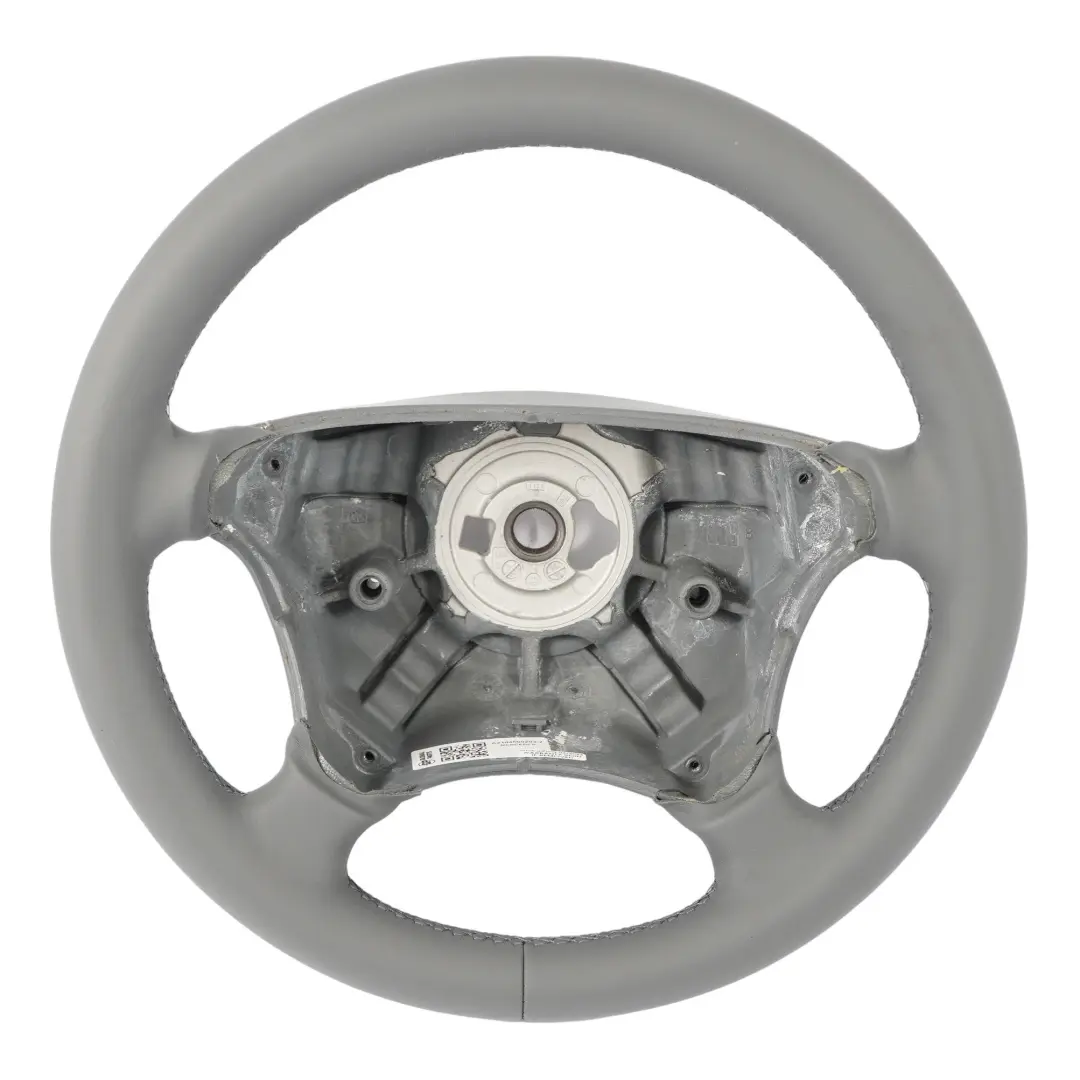  Mercedes-Benz W210 S210 CLK W208 NEU Leder Grau Lenkrad mit Grau Fäden - SKU A2104600203-2 - Teilenummer A2104600203