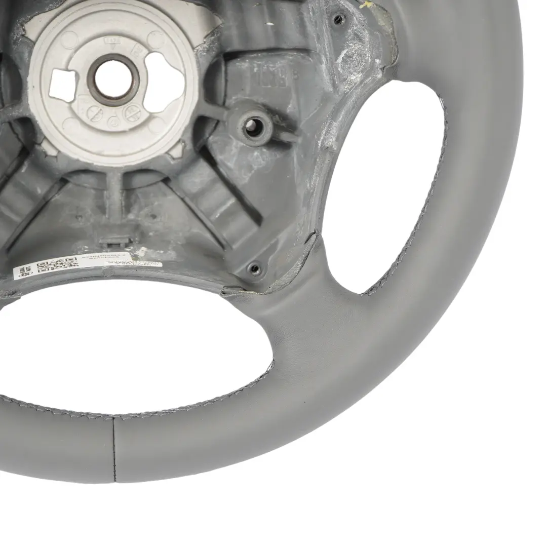  Mercedes-Benz W210 S210 CLK W208 NEU Leder Grau Lenkrad mit Grau Fäden - SKU A2104600203-2 - Teilenummer A2104600203