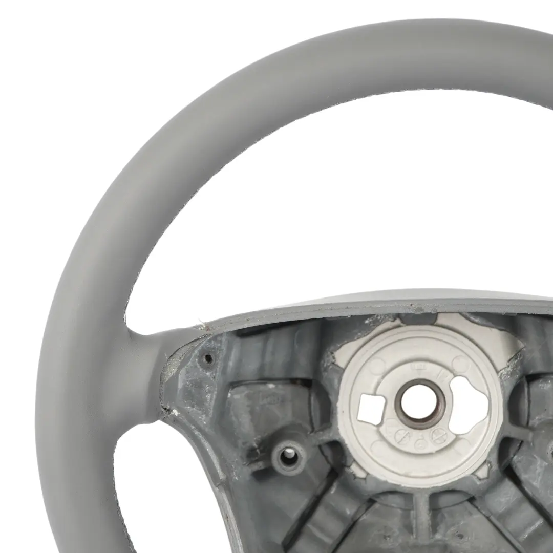  Mercedes-Benz W210 S210 CLK W208 NEU Leder Grau Lenkrad mit Grau Fäden - SKU A2104600203-2 - Teilenummer A2104600203