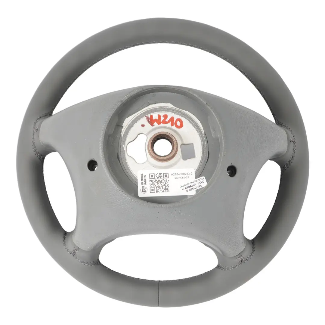  Mercedes-Benz W210 S210 CLK C208 W208 A208 NOUVEAU Volant en Cuir Gris - SKU A2104600203-2 - Numéro de pièce A2104600203