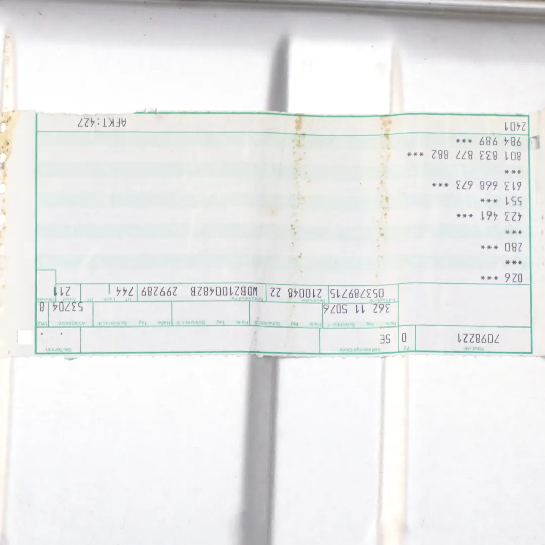 Depósito de combustible Mercedes W210 Kompressor Gasolina Depósito para con número de pieza A2104703901 Depósito de combustible Mercedes W210 Kompressor Gasolina Depósito - SKU A2104703901 - Número de pieza A2104703901