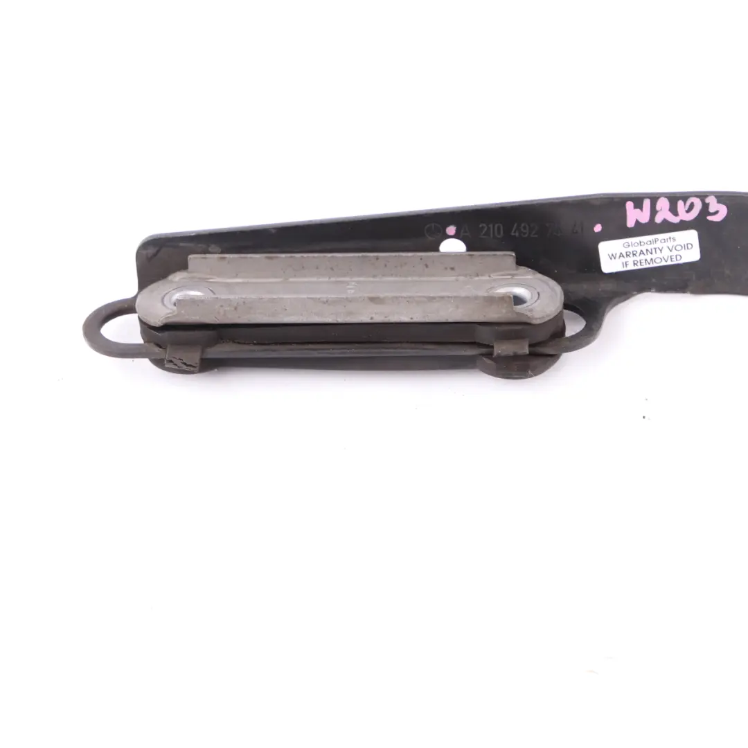 Exhaust Bracket Mercedes W203 W210 Petrol M271 Pipe Holder Front to with Part number A2104927441 Exhaust Bracket Mercedes W203 W210 Petrol M271 Pipe Holder Front - SKU A2104927441 - Part number A2104927441