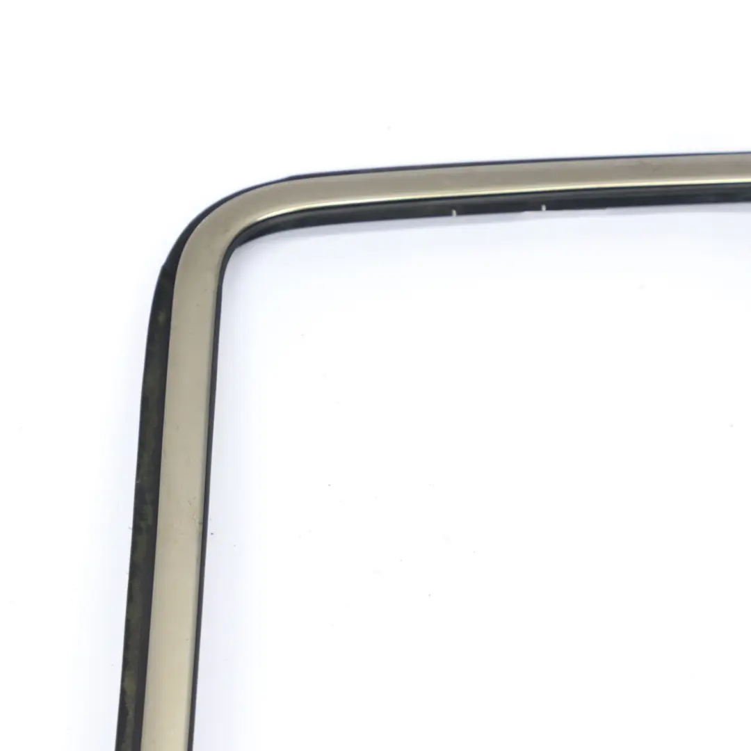 Window Strip Right O/S Sealing Trim Panel Chrome to Mercedes W210 Rear with Part number A2106700090 Mercedes W210 Rear Window Strip Right O/S Sealing Trim Panel Chrome - SKU A2106700090 - Part number A2106700090