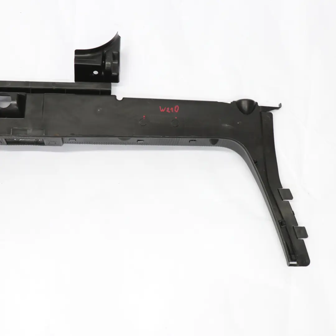 Mercedes W210 Saloon Boot Trunk Loading Sill Edge Trim Panel Black - SKU A2106900025 - Part number A2106900025