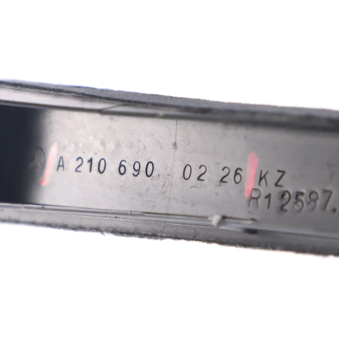 Interior Trim Cover Rear Right O/S Panel Black to Mercedes W210 with Part number A2106900226 Mercedes W210 Interior Trim Cover Rear Right O/S Panel Black - SKU A2106900226 - Part number A2106900226