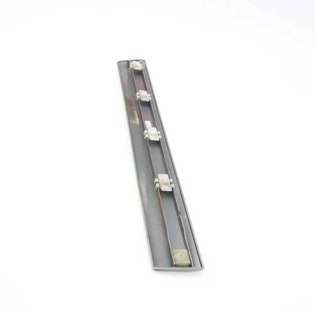 Mercedes W210 Striscia Porta Posteriore Sinistra Modanatura Argento Brillante - SKU A2106909162-BRS - Numero di parte A2106909162