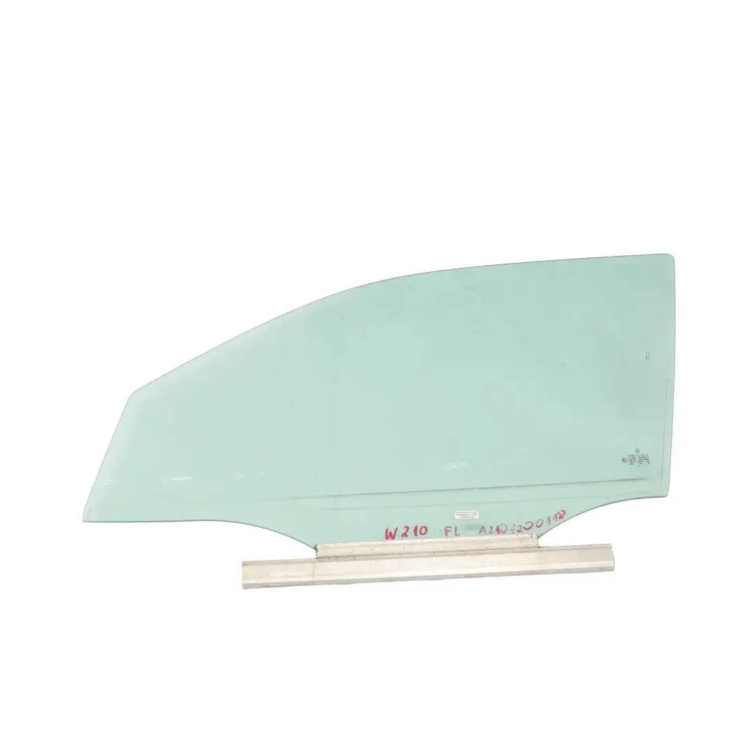 Mercedes W210 Vetro finestrino della porta anteriore sinistro Verde - SKU A2107200118 - Numero di parte A2107200118