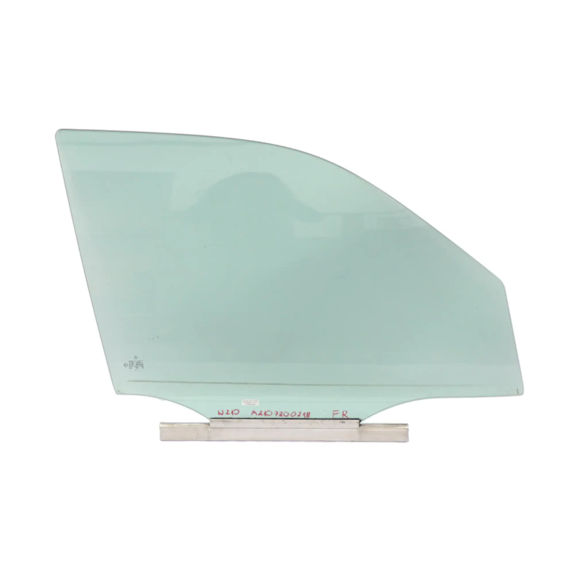 Mercedes W210 Door Window Glass Front Right O/S Green A2107200218