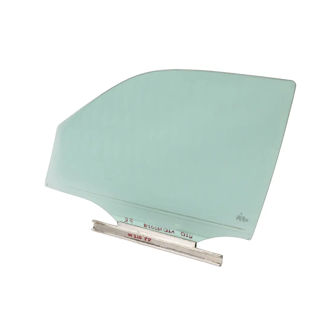 Door Window Glass Front Right O/S Green to Mercedes W210 with Part number A2107200218 Mercedes W210 Door Window Glass Front Right O/S Green - SKU A2107200218 - Part number A2107200218