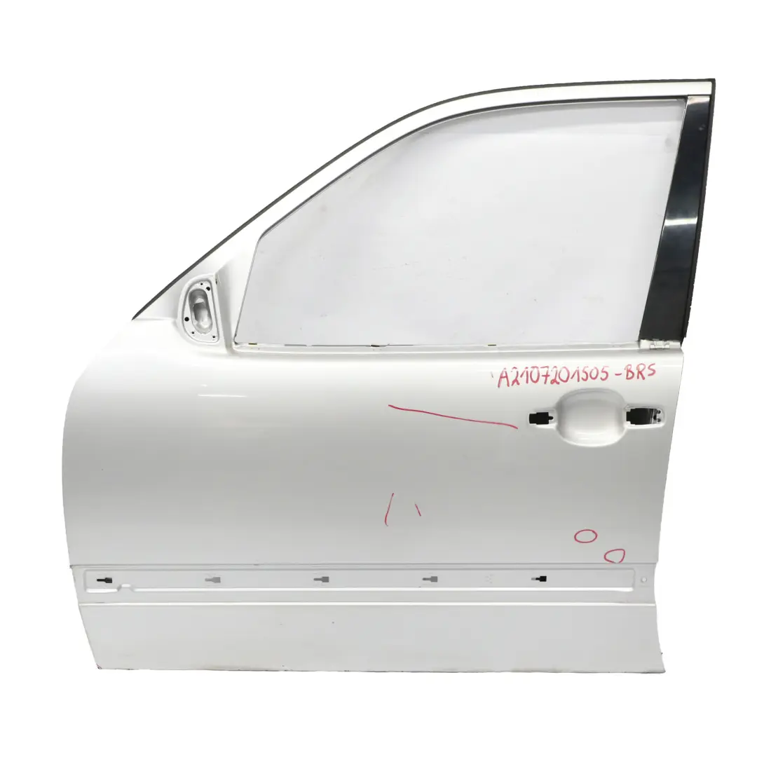 Mercedes-Benz W210 Porta Anteriore Sinistra Argento Brillante Argento - 744 per con numero di parte A2107201505 Mercedes-Benz W210 Porta Anteriore Sinistra Argento Brillante Argento - 744 - SKU A2107201505-BRS - Numero di parte A2107201505