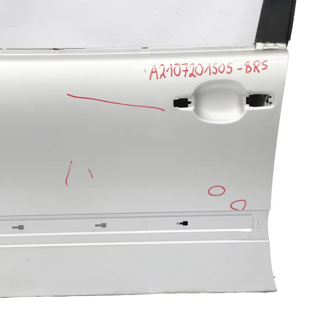  Mercedes-Benz E-Class W210 Door Front Left N/S Brilliant Silver Metallic - 744 - SKU A2107201505-BRS - Part number A2107201505
