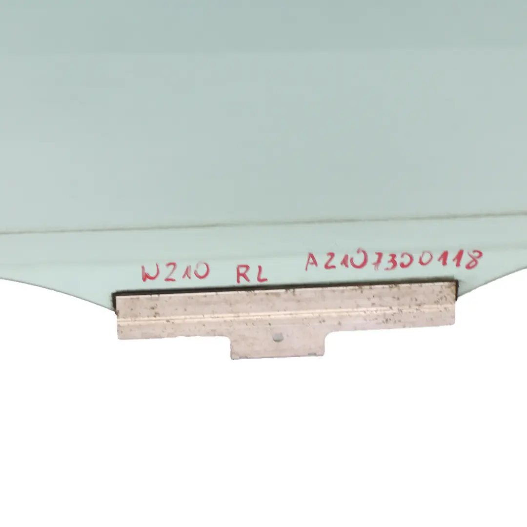 Door Window Glass Rear Left N/S to Mercedes W210 with Part number A2107300118 Mercedes W210 Door Window Glass Rear Left N/S - SKU A2107300118 - Part number A2107300118