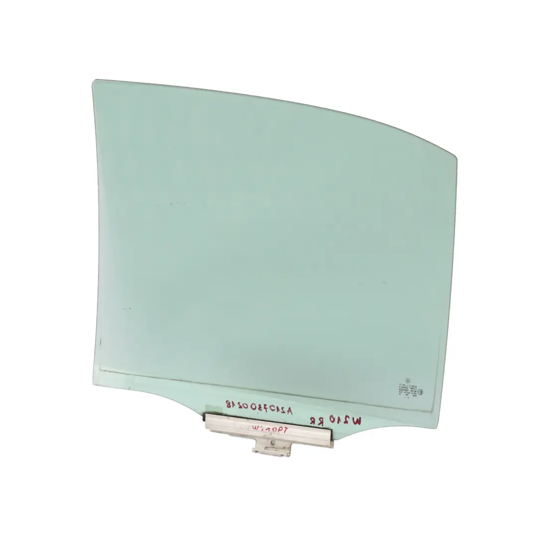 Door Window Glass Rear Right O/S Green to Mercedes W210 with Part number A2107300218 Mercedes W210 Door Window Glass Rear Right O/S Green - SKU A2107300218 - Part number A2107300218