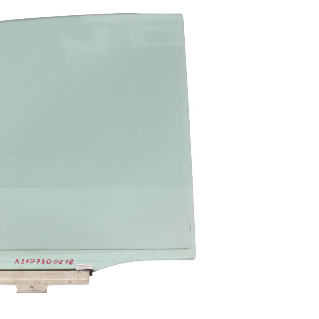 Door Window Glass Rear Right O/S Green to Mercedes W210 with Part number A2107300218 Mercedes W210 Door Window Glass Rear Right O/S Green - SKU A2107300218 - Part number A2107300218