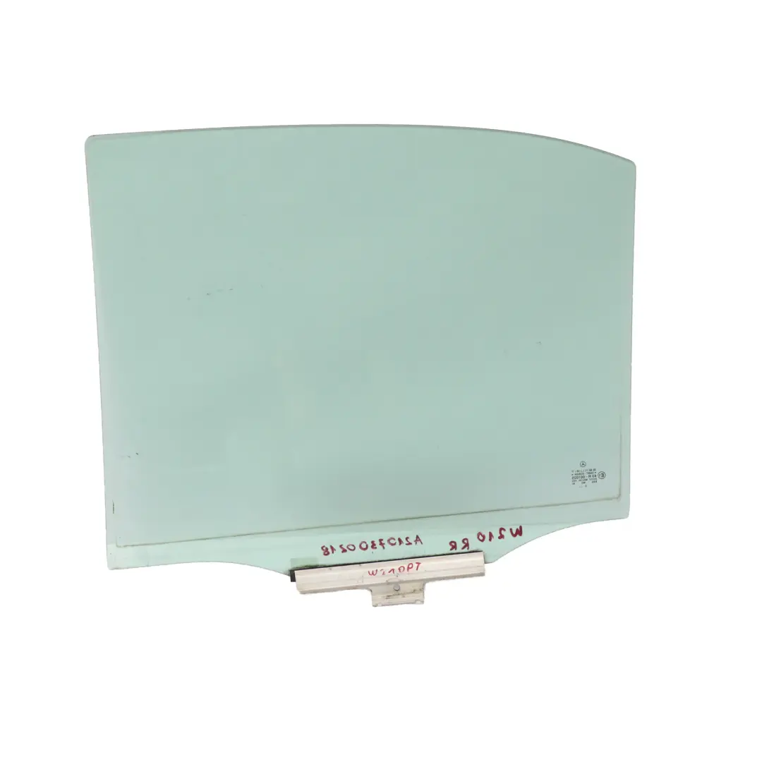 Mercedes W210 Door Window Glass Rear Right O/S Green - SKU A2107300218 - Part number A2107300218
