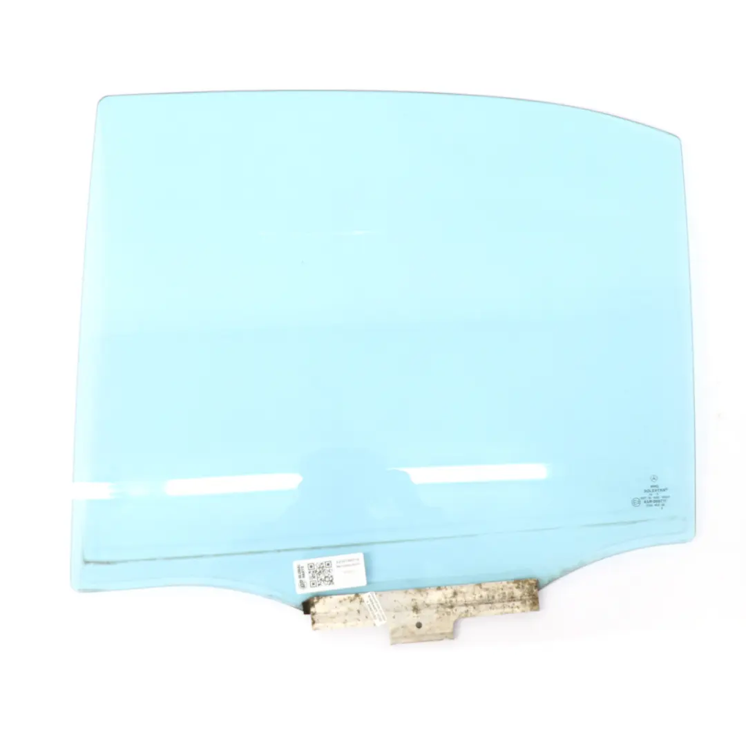 Mercedes W210 Sedan Puerta Trasera Izquierda Cristal Ventana AS2 Absorbente Azul - SKU A2107300718 - Número de pieza A2107300718