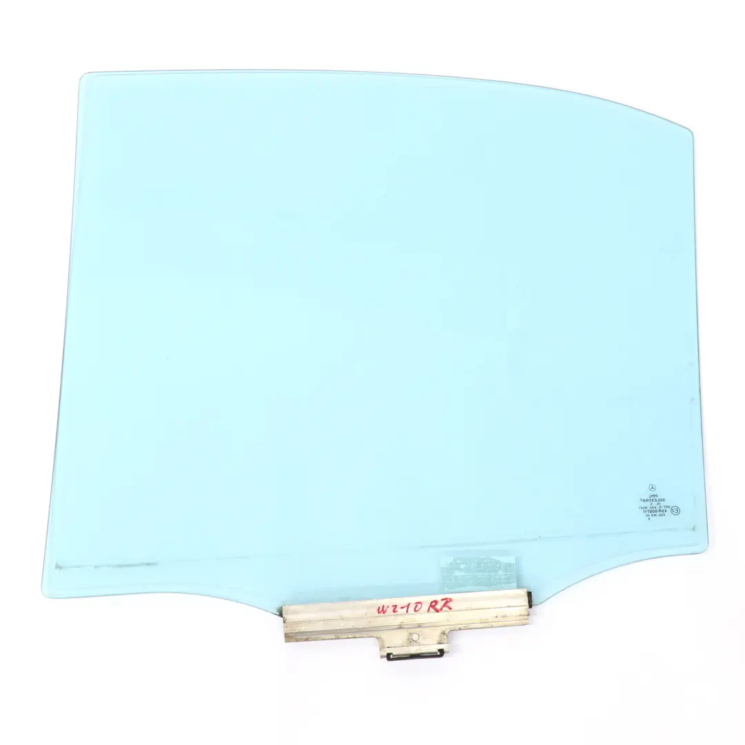 Puerta Trasera Derecha Cristal Ventana AS2 Absorbente Azul para Mercedes W210 Sedan con número de pieza A2107300818 Mercedes W210 Sedan Puerta Trasera Derecha Cristal Ventana AS2 Absorbente Azul - SKU A2107300818 - Número de pieza A2107300818