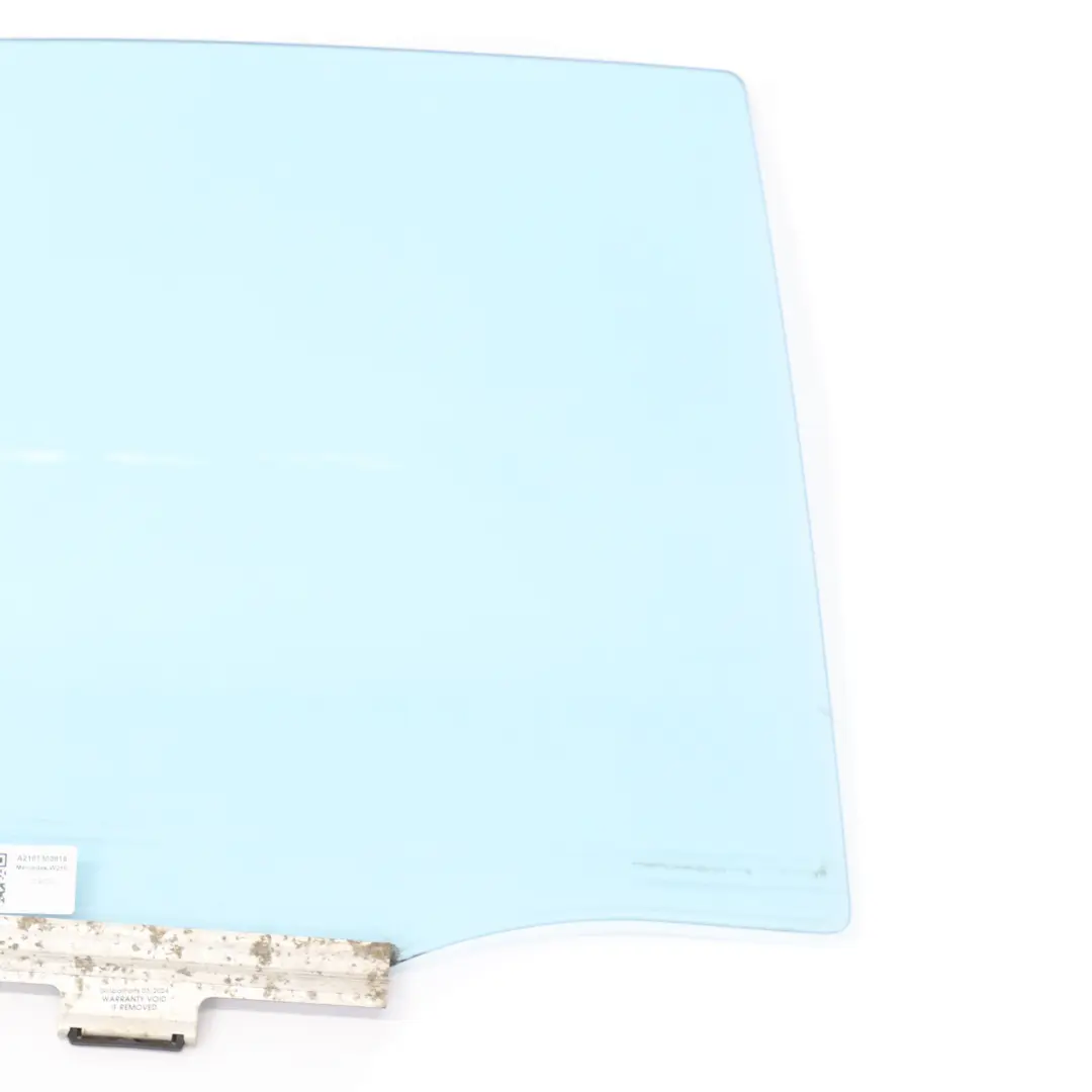 Mercedes W210 Sedan Porte Arrière Vitrage Droit AS2 Absorbeur de Chaleur Bleu - SKU A2107300818 - Numéro de pièce A2107300818