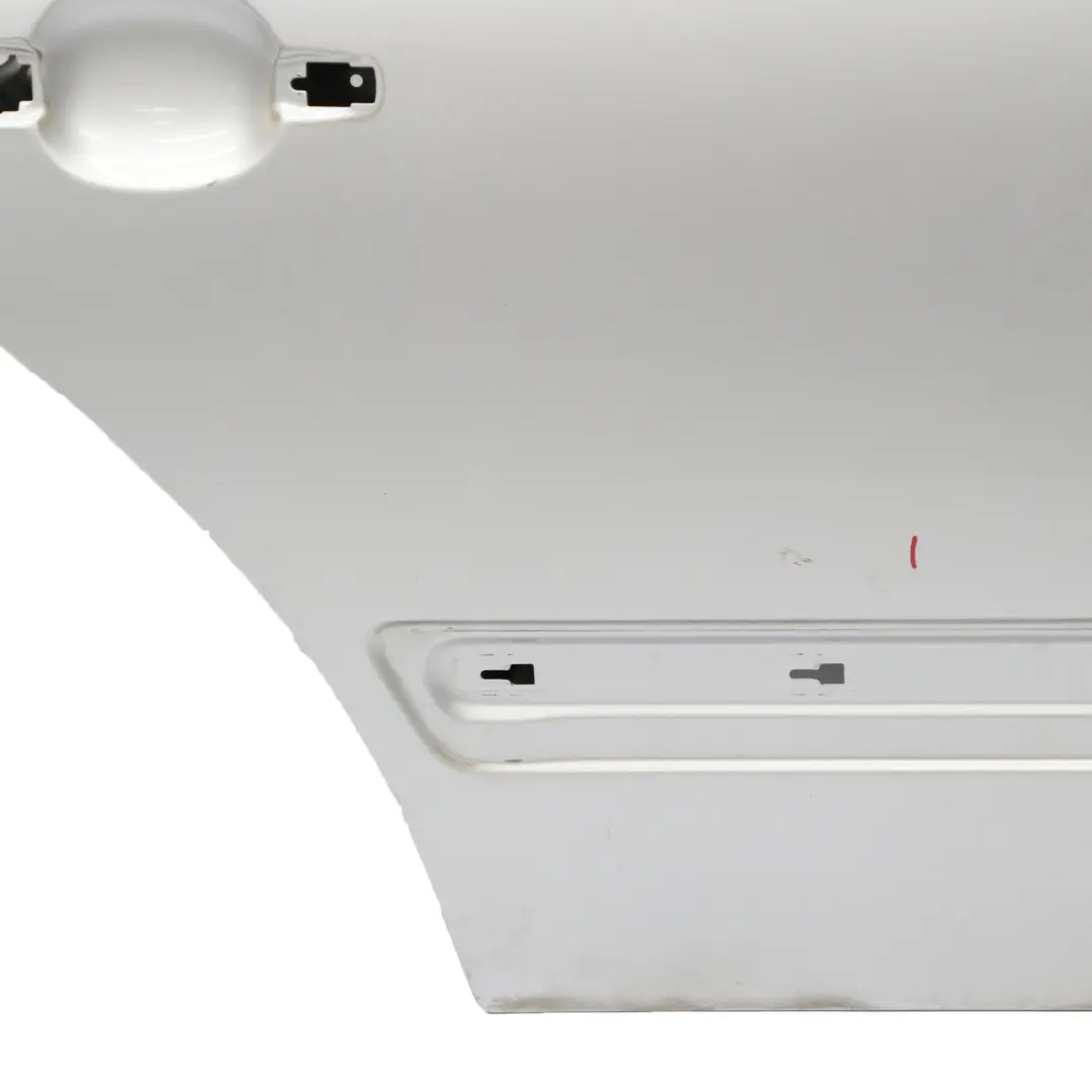 Mercedes W210 Puerta Trasera Derecha Plata Brillante Metalizado - 744 - SKU A2107302405-BRS - Número de pieza A2107302405