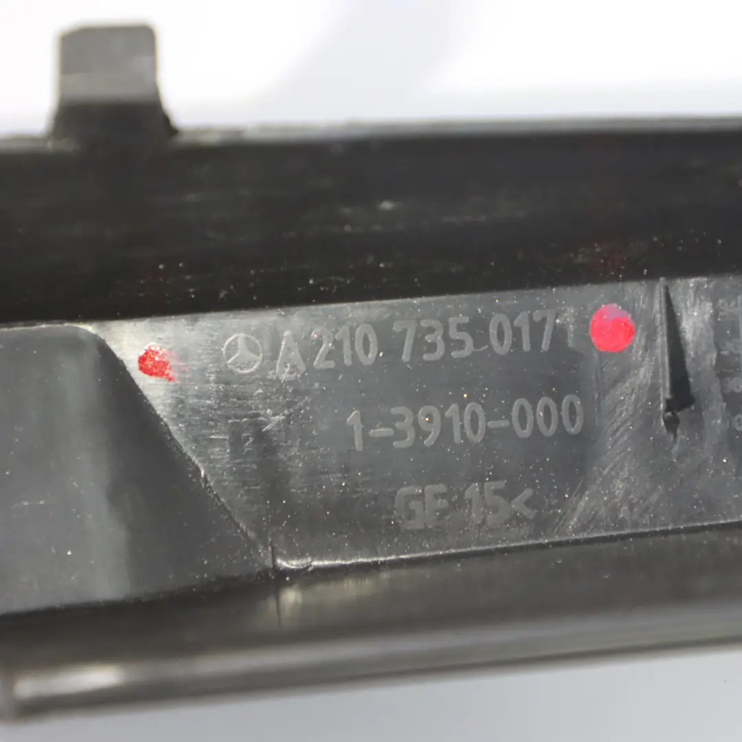 Mercedes W210 Türfensterrahmen hinten links Abdeckleiste - SKU A2107350171 - Teilenummer A2107350171