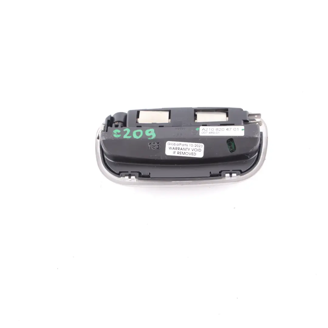 Mercedes CLK C209 Roof Rear Interior Lamp Parking Sensor PDC Display - SKU A2108204701 - Part number A2108204701