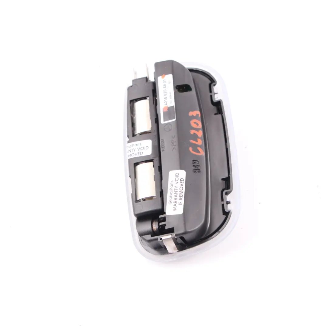 Lampada Interna Luce Tetto Lettura per Mercedes CL203 con numero di parte A2108204901 Mercedes CL203 Lampada Interna Luce Tetto Lettura - SKU A2108204901 - Numero di parte A2108204901