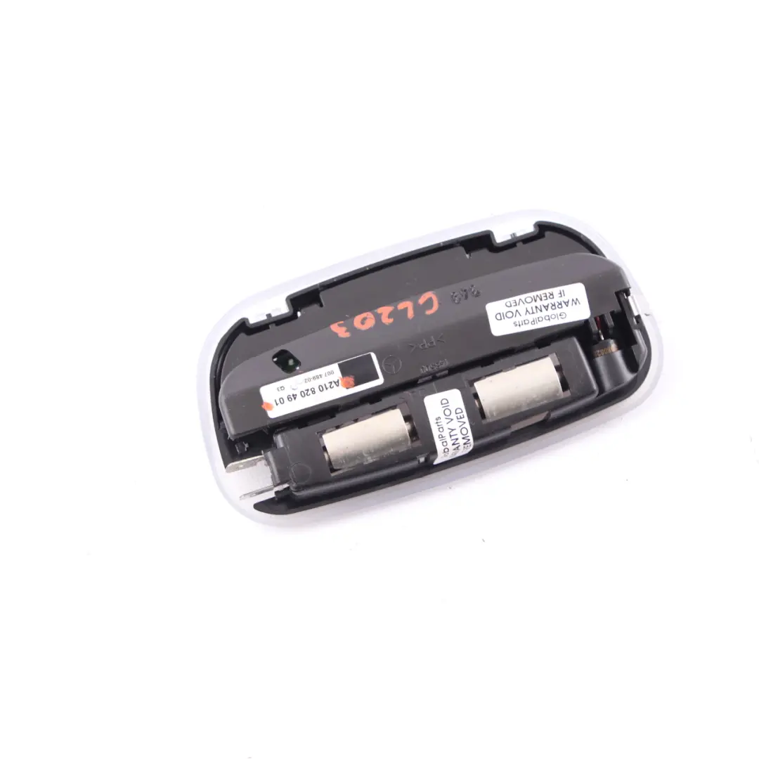 Innenleuchte Dachleuchte Lesen Grau für Mercedes CL203 mit Teilenummer A2108204901 Mercedes CL203 Innenleuchte Dachleuchte Lesen Grau - SKU A2108204901 - Teilenummer A2108204901