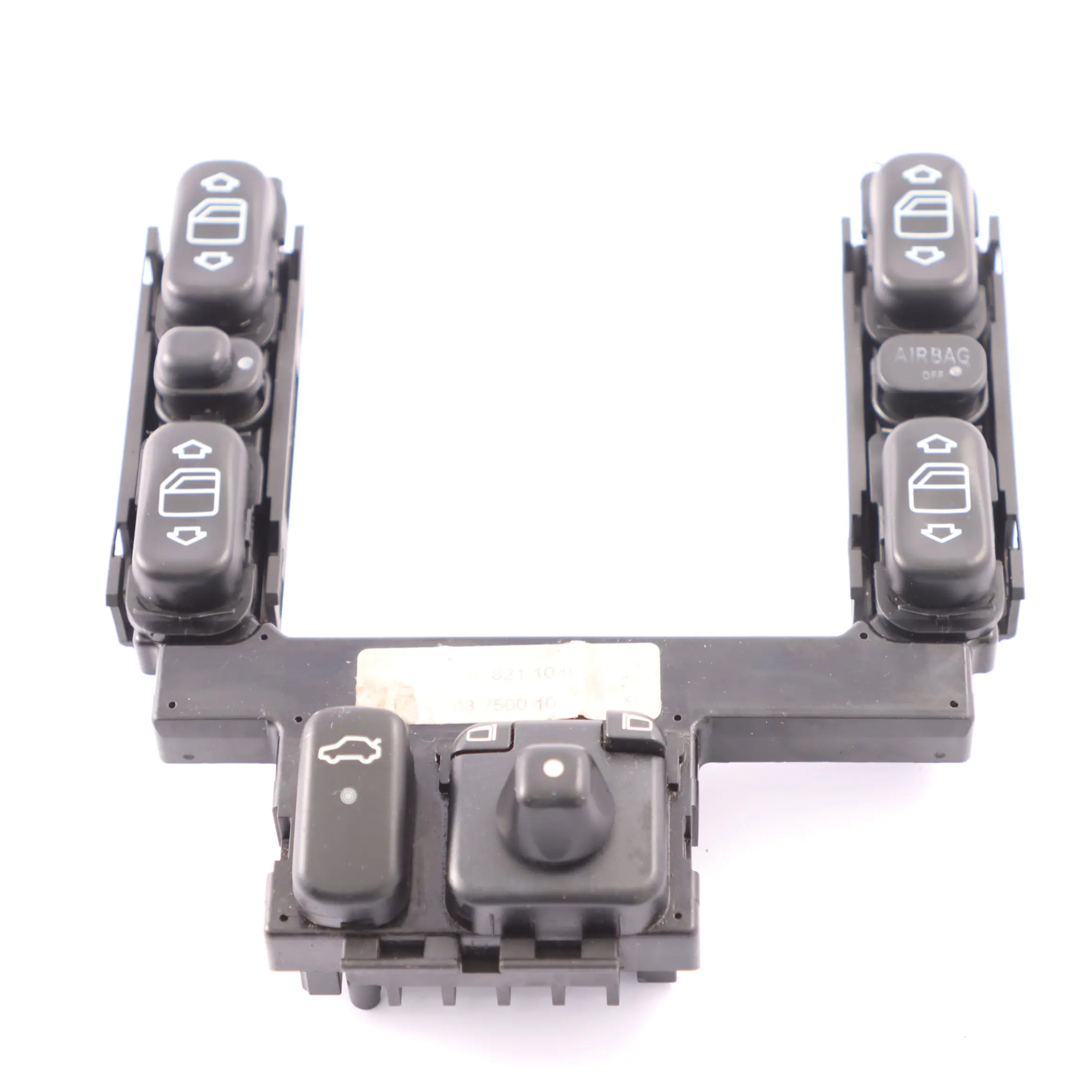 Mercedes W210 Console centrale inferiore interruttore dello specchio finestrini