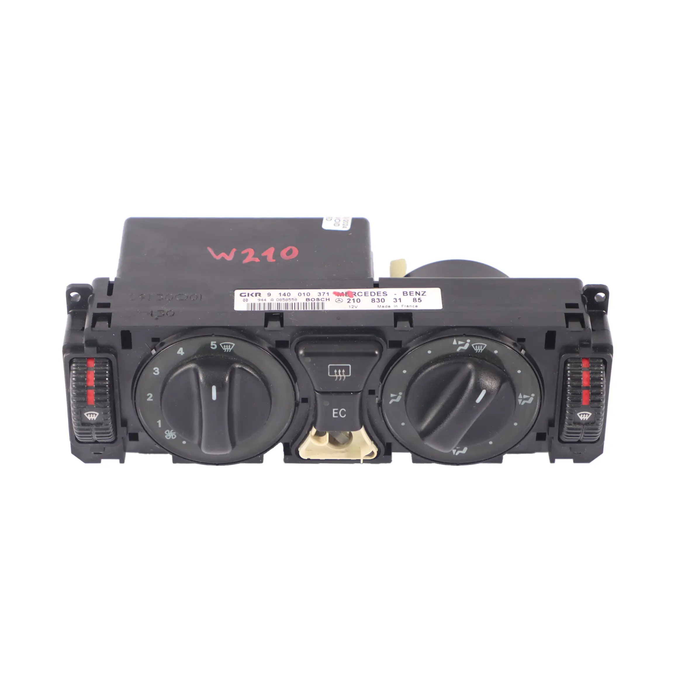 Mercedes W202 W210 Unidad de Aire Acondicionado Panel de Control A2108303185