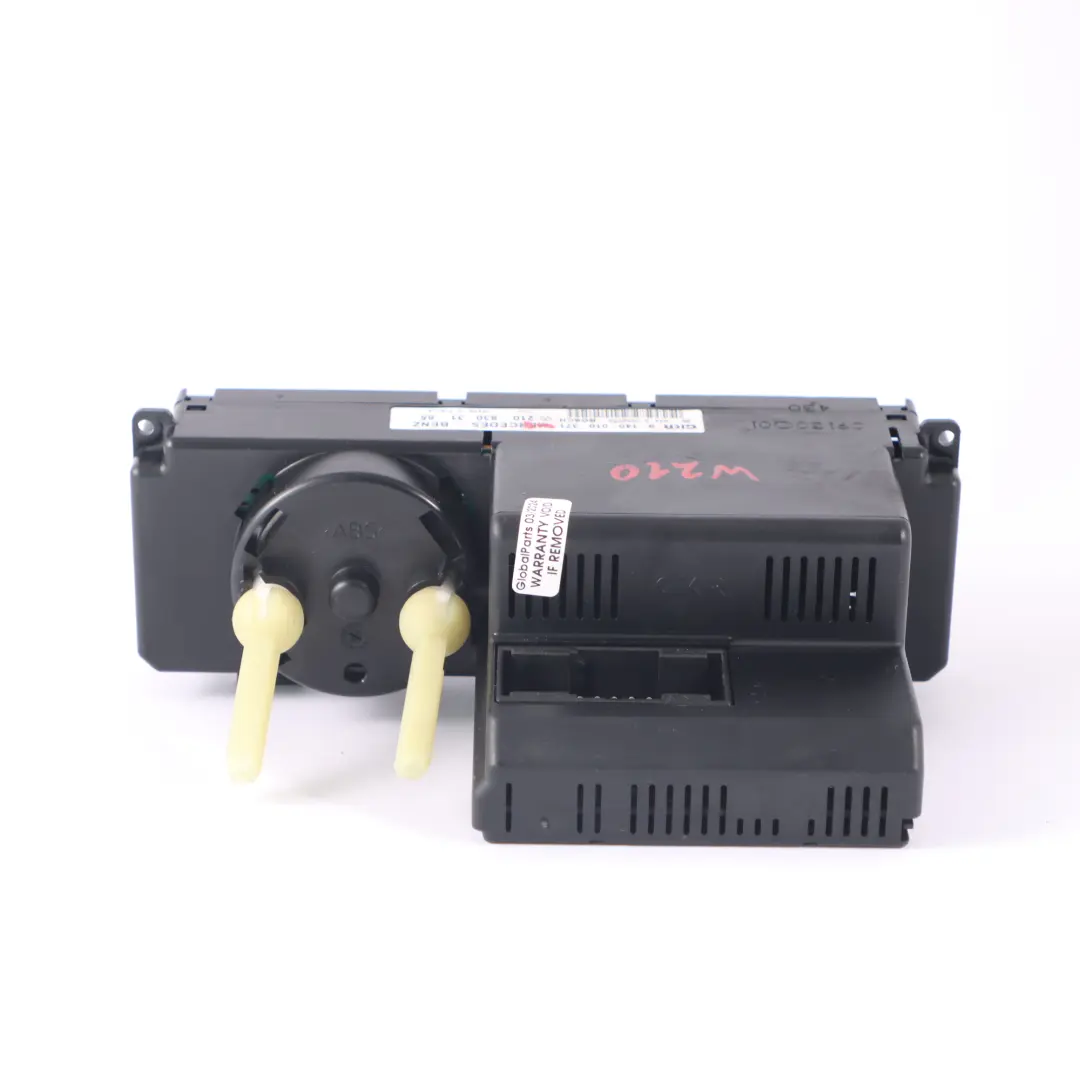 Mercedes W202 W210 Air Conditioning Unit Control Panel - SKU A2108303185-1 - Part number A2108303185
