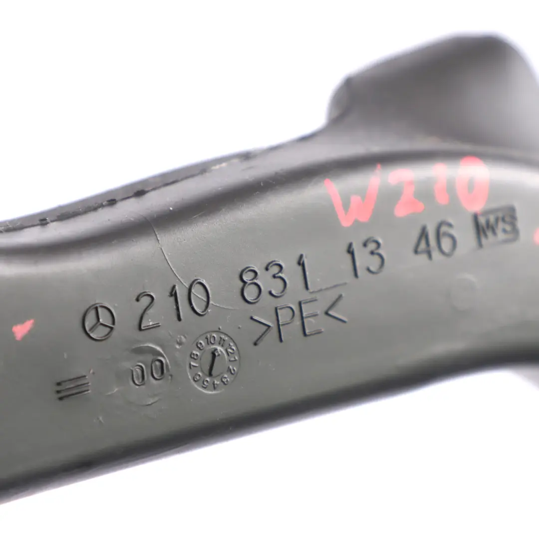 Luft führungs kanal Kabine vorne links Rohr für Mercedes W210 mit Teilenummer A2108311346 Mercedes W210 Luft führungs kanal Kabine vorne links Rohr - SKU A2108311346 - Teilenummer A2108311346