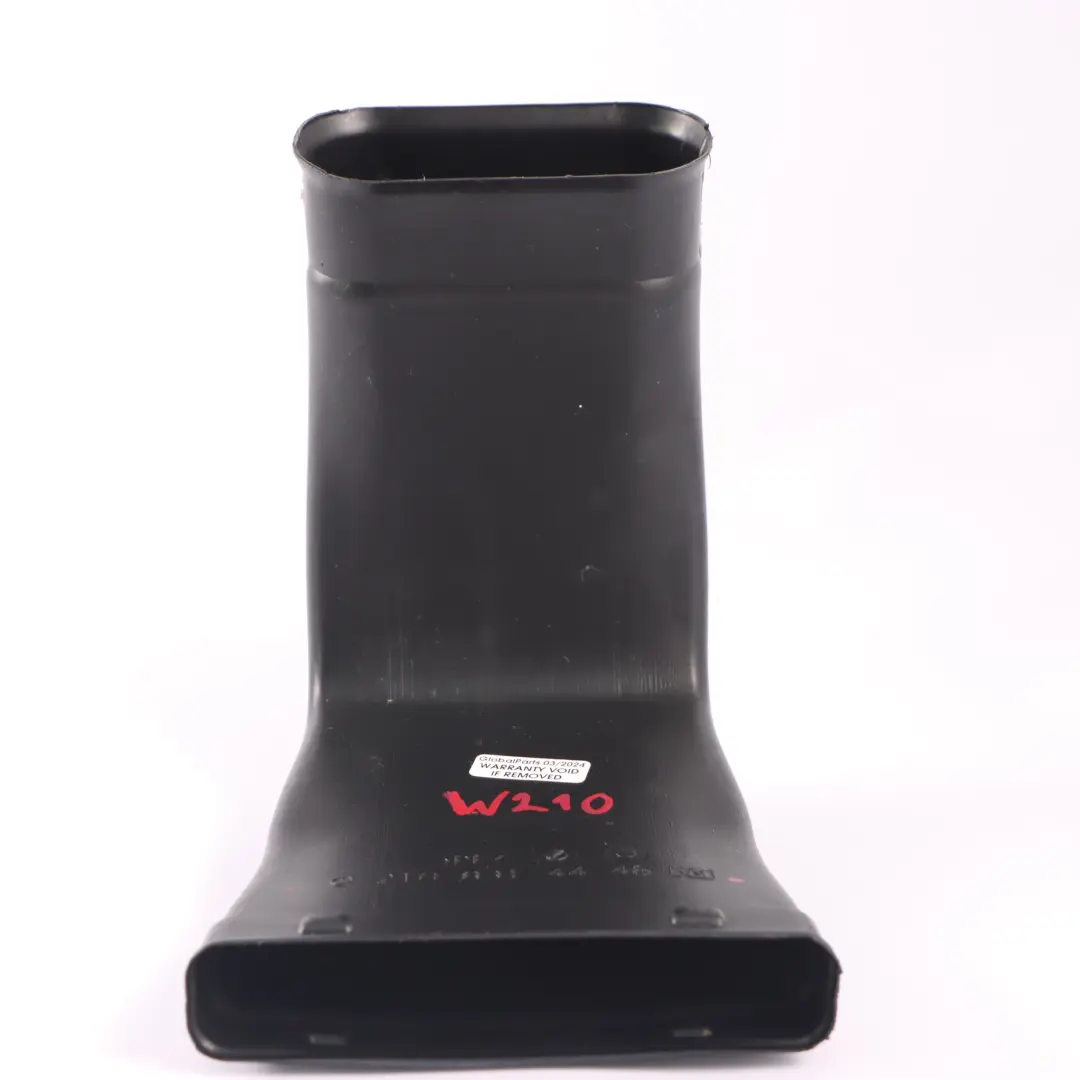Conduit d'air Mercedes W210 Cabin Ventilation Arrière central pour à propos du numéro de pièce A2108314446 Conduit d'air Mercedes W210 Cabin Ventilation Arrière central - SKU A2108314446 - Numéro de pièce A2108314446