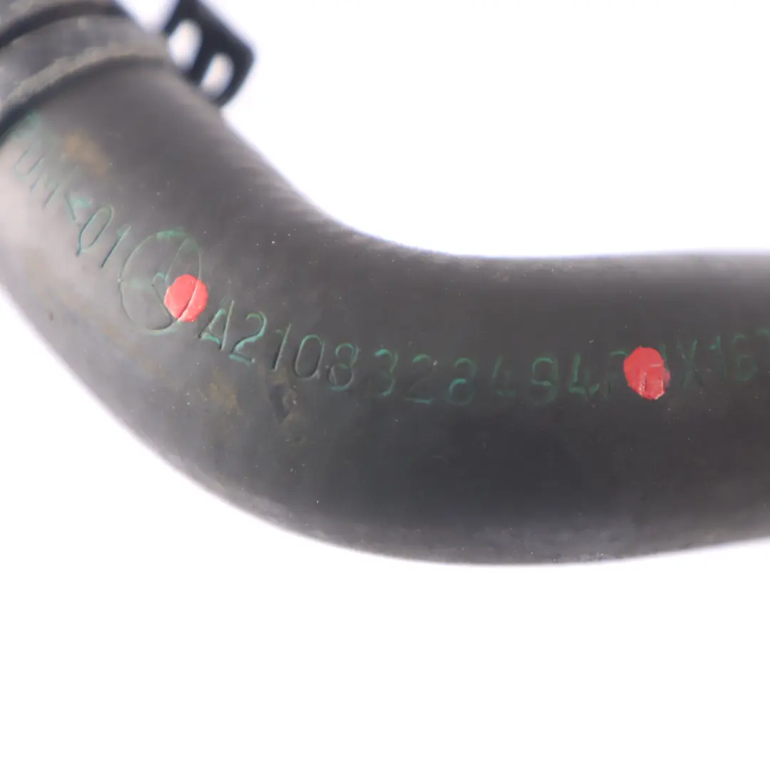 Heater Hose Mercedes W210 E200 Petrol M111 Recirculating Pump To Engine Line to with Part number A2108328494 Heater Hose Mercedes W210 E200 Petrol M111 Recirculating Pump To Engine Line - SKU A2108328494 - Part number A2108328494