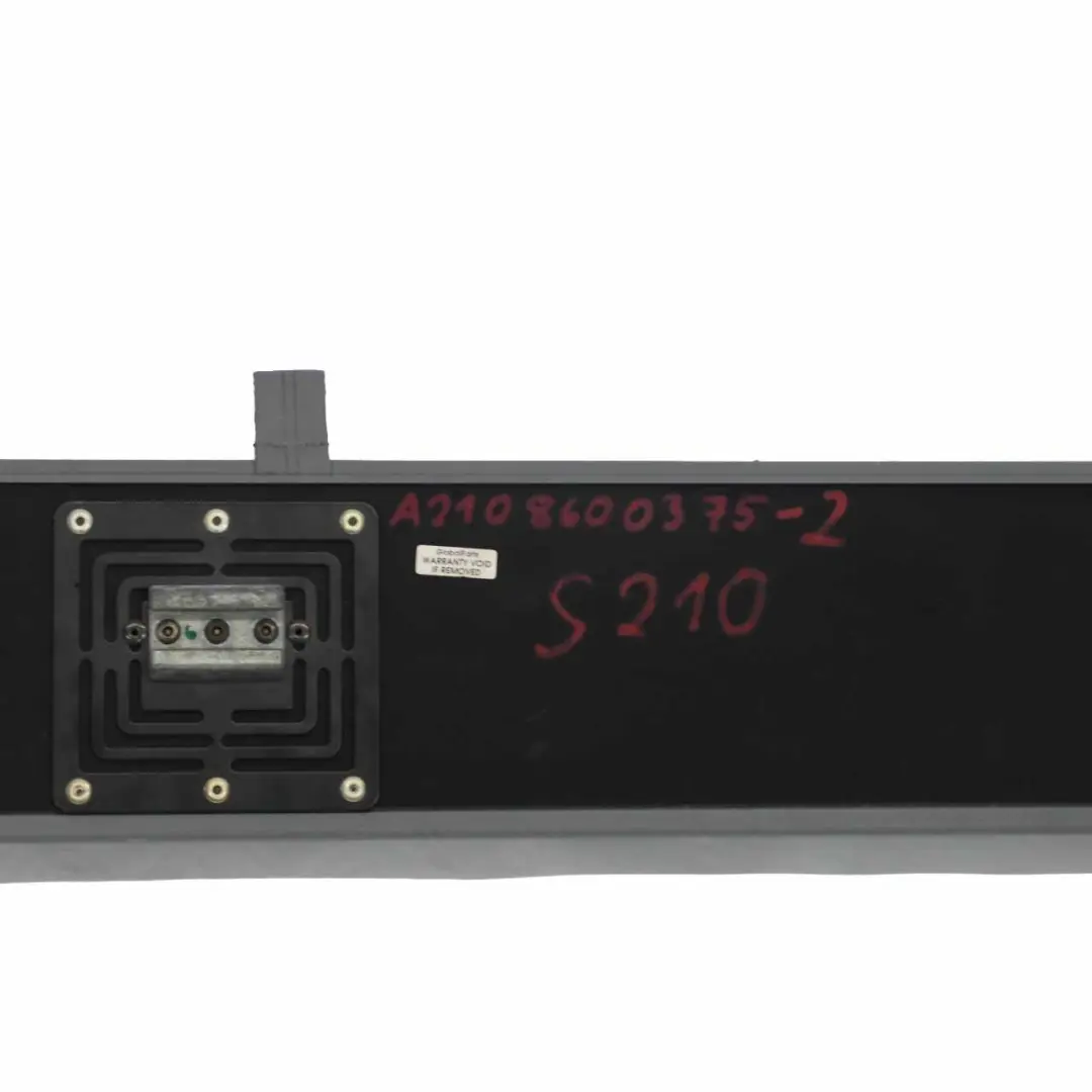 Mercedes W210 Estate S210 Store enroulement arrière Tablette rangement Gris - SKU A2108600375-2 - Numéro de pièce A2108600375