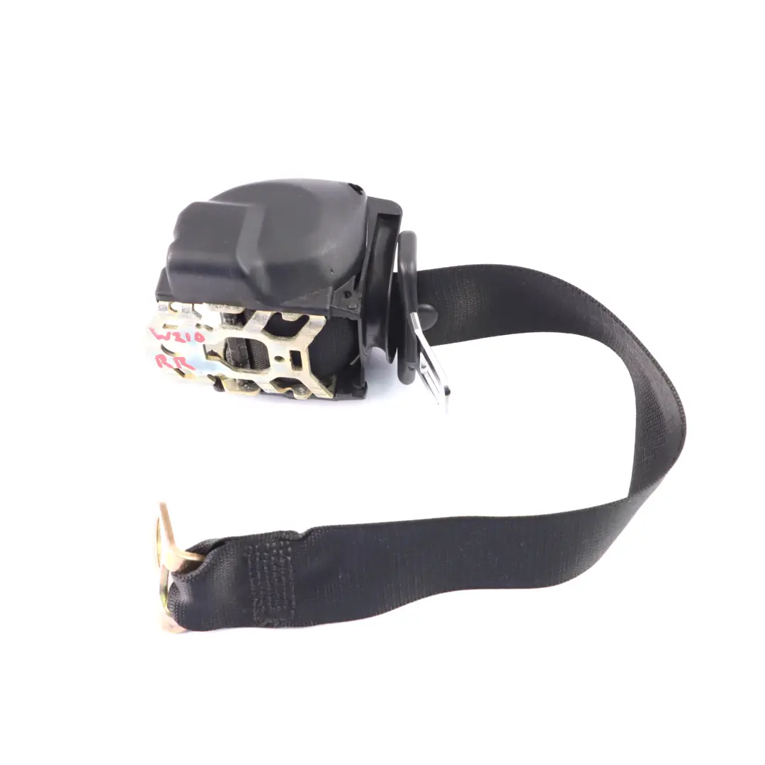 Mercedes W210 Cintura di sicurezza posteriore destra nera - SKU A2108600485 - Numero di parte A2108600485
