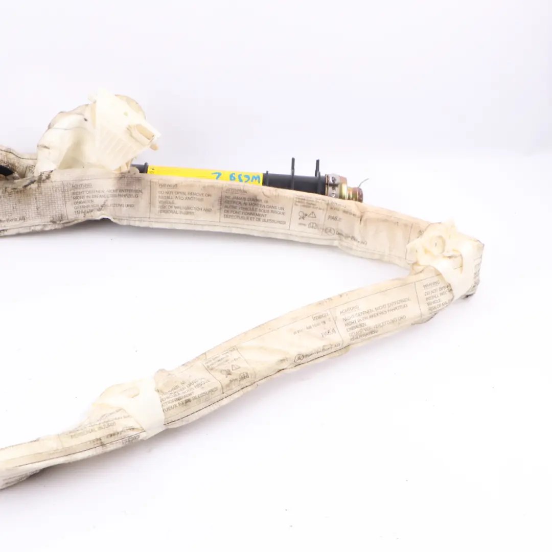 Head Airbag Roof Curtain Left N/S Air Bag to Mercedes W210 with Part number A2108600905 Mercedes W210 Head Airbag Roof Curtain Left N/S Air Bag - SKU A2108600905 - Part number A2108600905