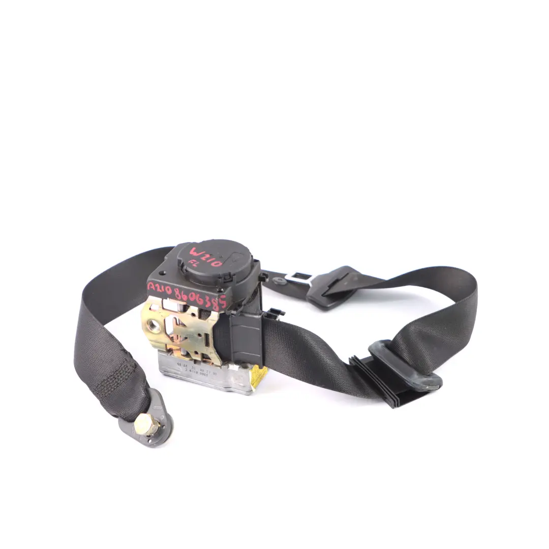 Pas Bezpieczeństwa Lewy Przód do Mercedes W210 o numerze A2108606385 Mercedes W210 Pas Bezpieczeństwa Lewy Przód - SKU A2108606385 - Numer Części A2108606385