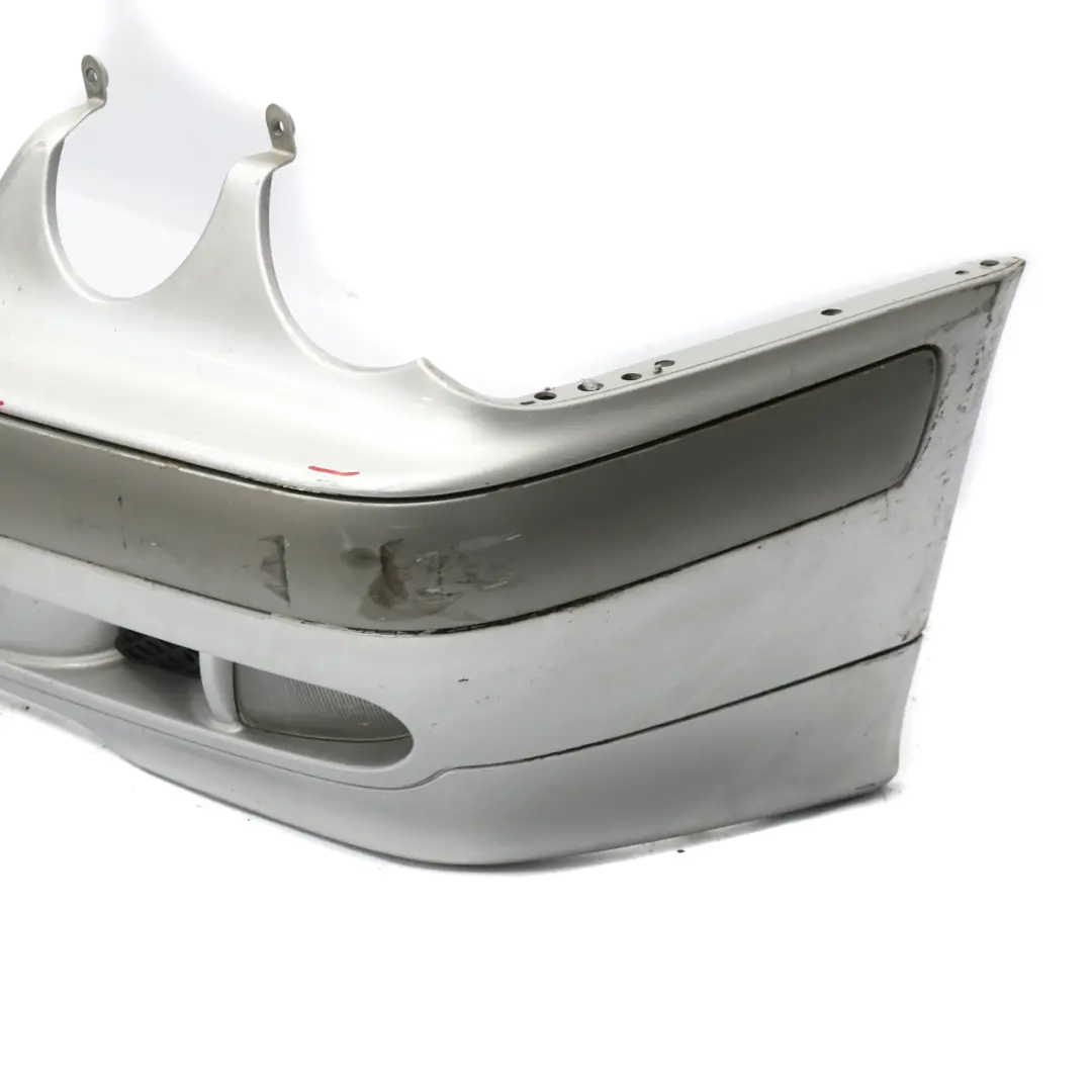 Mercedes W210 Front Bumper Trim Panel Brilliant Silver Metallic - 744 - SKU A2108851825-BRS - Part number A2108851825