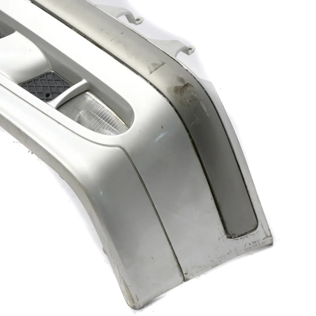 Mercedes W210 Front Bumper Trim Panel Brilliant Silver Metallic - 744 - SKU A2108851825-BRS - Part number A2108851825