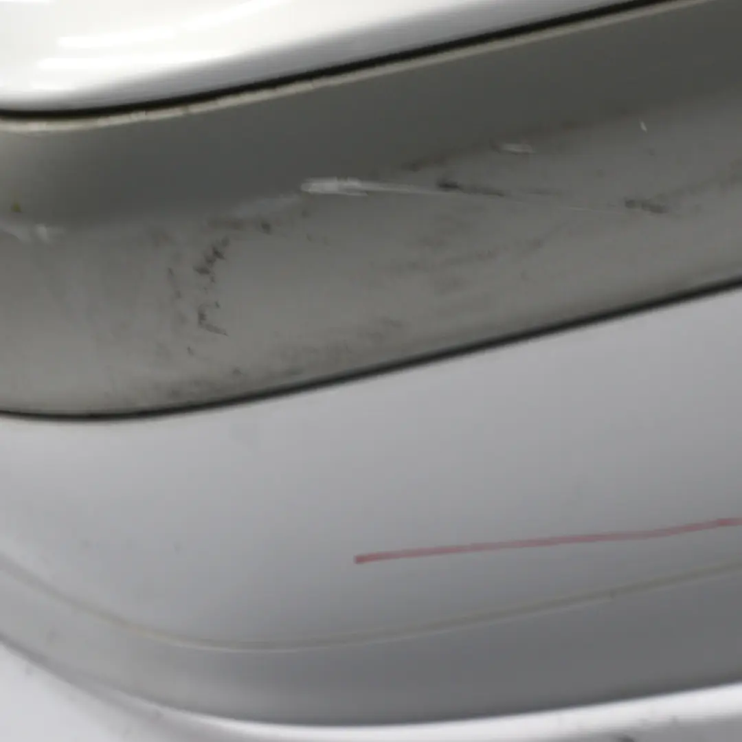 Bumper Trim Panel Saloon Brilliant Silver Metallic - 744 to Mercedes W210 Rear with Part number A2108852125 Mercedes W210 Rear Bumper Trim Panel Saloon Brilliant Silver Metallic - 744 - SKU A2108852125-BRS - Part number A2108852125