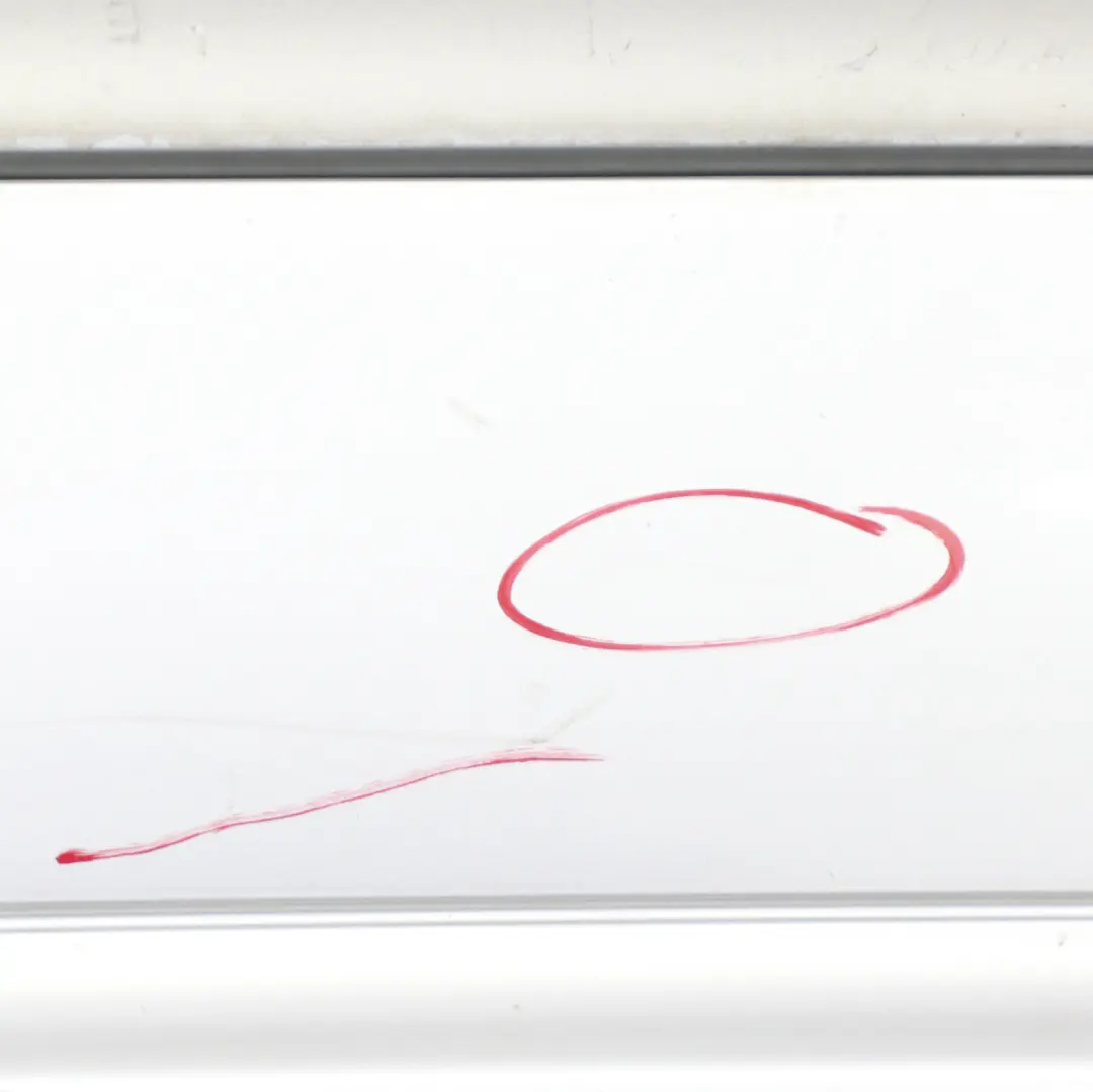 Bumper Trim Panel Saloon Brilliant Silver Metallic - 744 to Mercedes W210 Rear with Part number A2108852125 Mercedes W210 Rear Bumper Trim Panel Saloon Brilliant Silver Metallic - 744 - SKU A2108852125-BRS - Part number A2108852125