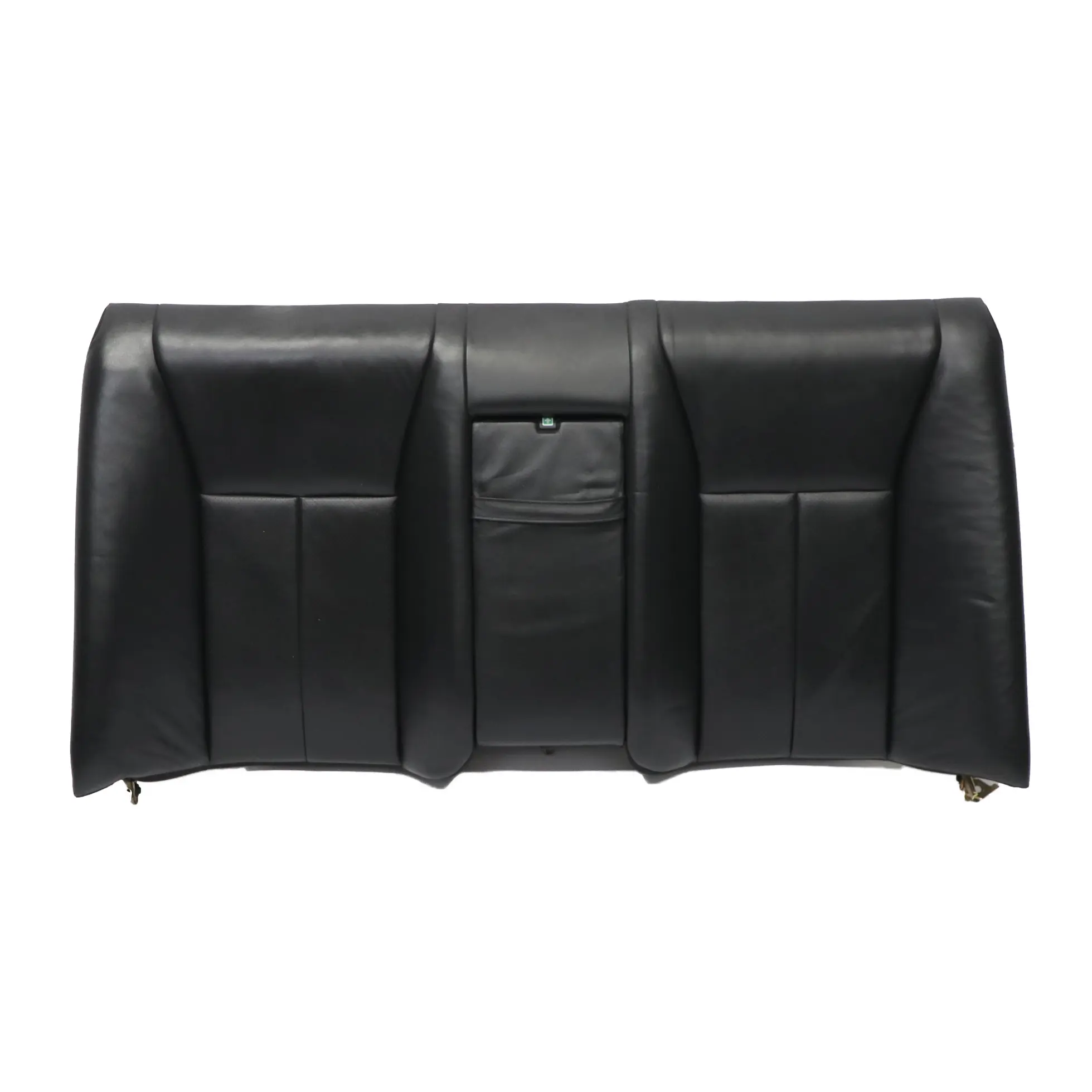 Mercedes W210 Saloon Rear Seat Backrest Back Seat Cover Saloon Black Leather