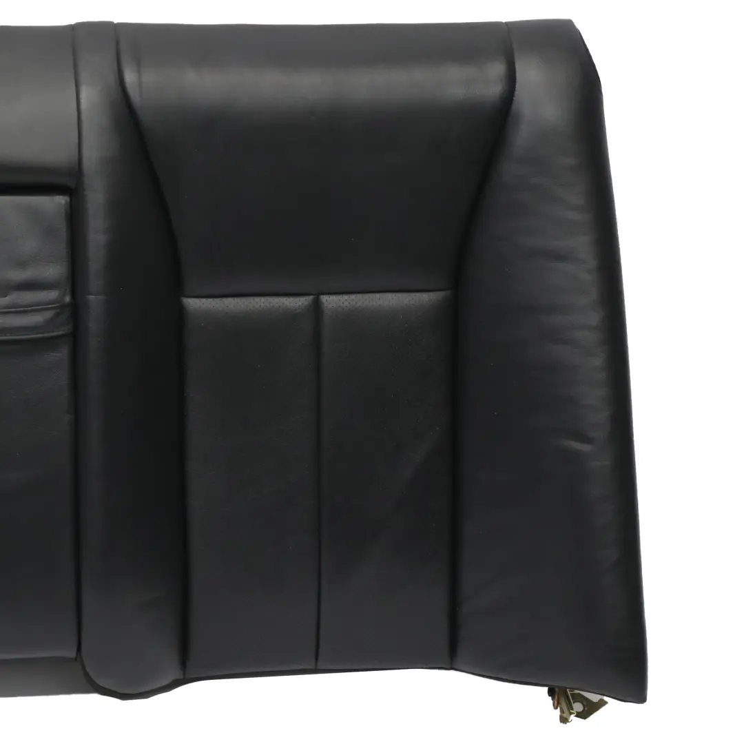 Mercedes W210 Limousine Rücksitzlehne Rücksitzbezug Limousine Schwarz Leder - SKU A2109206647 - Teilenummer A2109206647