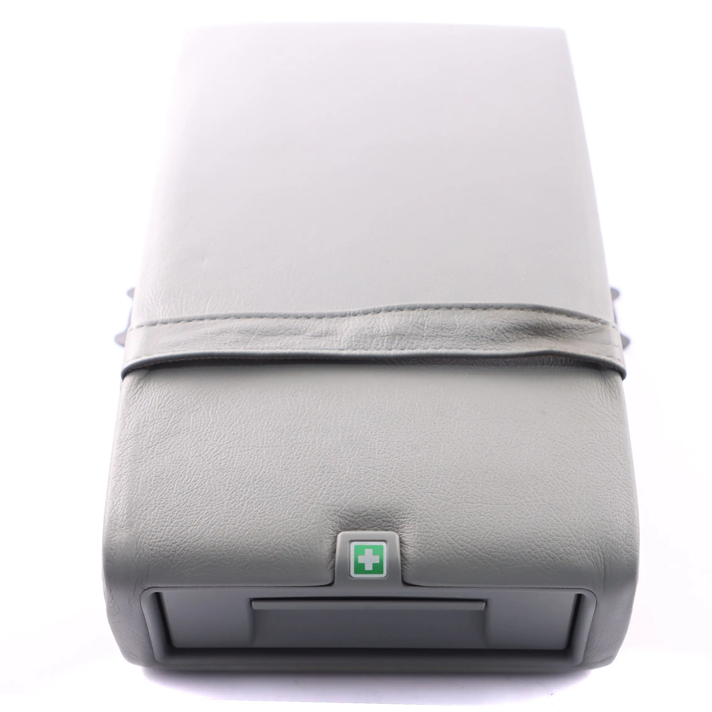 Mercedes W210 Banco Asiento Trasero Reposabrazos Plegable Cuero Gris A2109700530