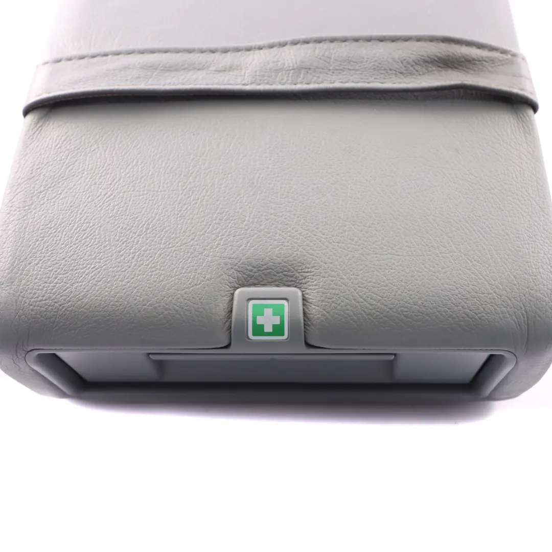 Mercedes W210 Rear Seat Bench Foldable Arm Rest Leather Grey - SKU A2109700530 - Part number A2109700530