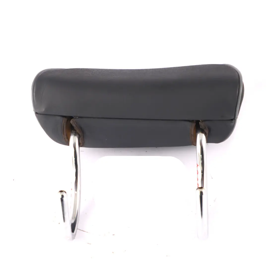 Mercedes W210 Rear Seat Headrest Left Right Centre Head Rest Black Leather - SKU A2109704650 - Part number A2109704650